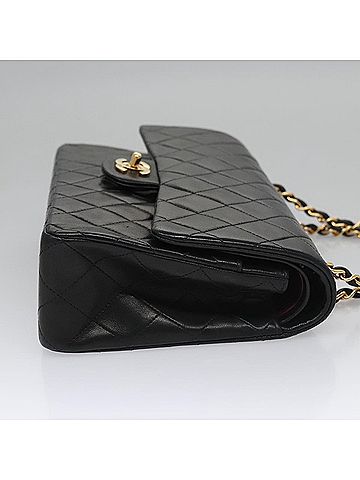Chanel Timeless Black Leather Shoulder Bag (view 2)