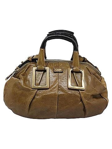 Chloé Ethel Brown Leather Handbag (view 1)