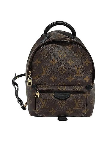Louis Vuitton Palm Springs Mini Brown Canvas Backpack Bag (view 1)