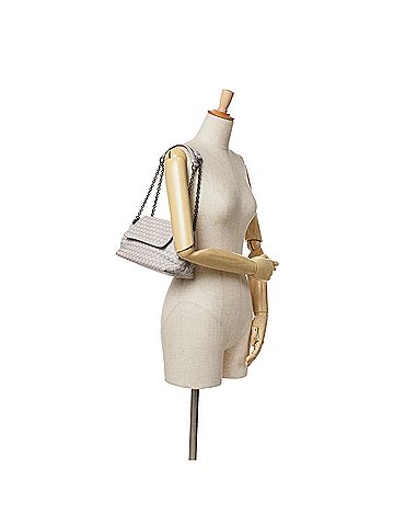 Bottega Veneta Small Madras Goatskin Intrecciato Shoulder Bag (view 2)