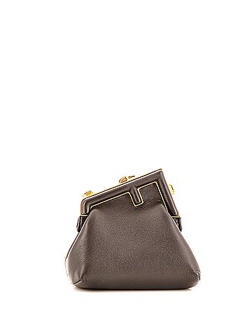 Fendi First Charm Crossbody Bag Leather Nano (view 1)