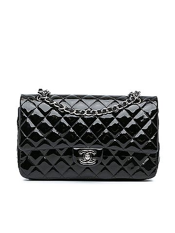 Chanel Medium Classic Patent Double Flap (view 1)