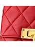 Chanel 100% Leather Red Golden Class Wallet on Chain Quilted Lambskin One size - photo 6