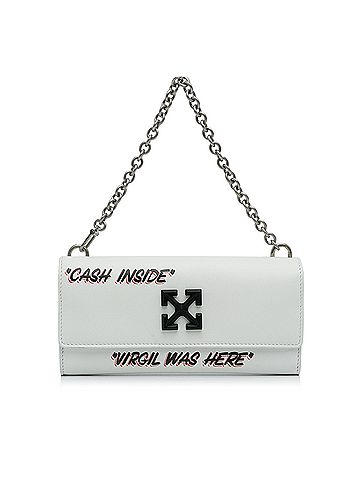 OFF-WHITE Jitney Quote Wallet on Chain (view 1)