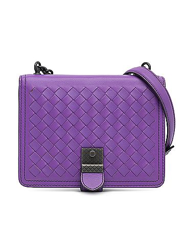 Bottega Veneta Small Nappa Intrecciato Runway Shoulder Bag (view 1)