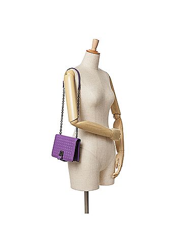 Bottega Veneta Small Nappa Intrecciato Runway Shoulder Bag (view 2)