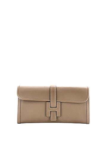 Hermès Jige Elan Clutch Evercolor 29 (view 1)