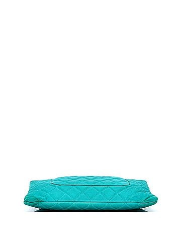 Chanel O Case Clutch Quilted Caviar Medium (view 2)
