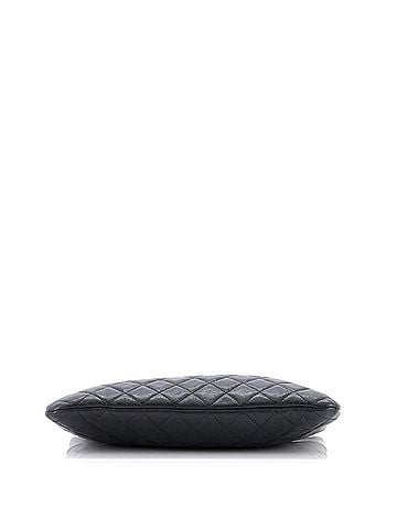 Chanel Mademoiselle Vintage O Case Clutch Quilted Sheepskin Medium (view 2)