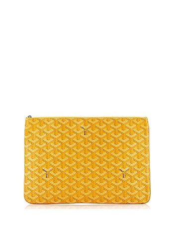 Goyard Senat Zip Pouch Coated Canvas MM (view 1)