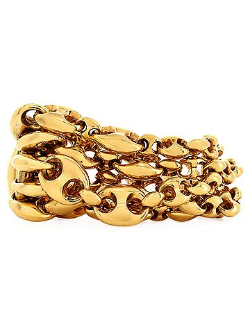 Gucci Marina Multistrand Chain Bracelet 18K Yellow Gold (view 1)