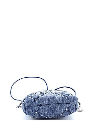 Chanel 22 Chain Hobo Quilted Studded Denim Mini (view 2)