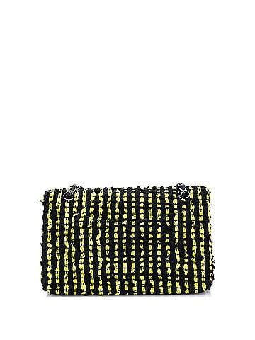 Chanel Classic Double Flap Bag Quilted Tweed Medium (view 2)