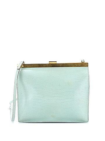 Céline Clasp Crossbody Bag Lizard Mini (view 1)
