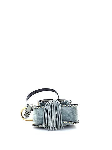 Chloé Hudson Handbag Whipstitch Suede Mini (view 2)