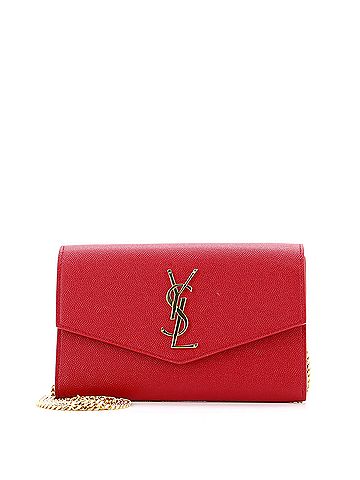 Saint Laurent Uptown Chain Wallet Leather (view 1)
