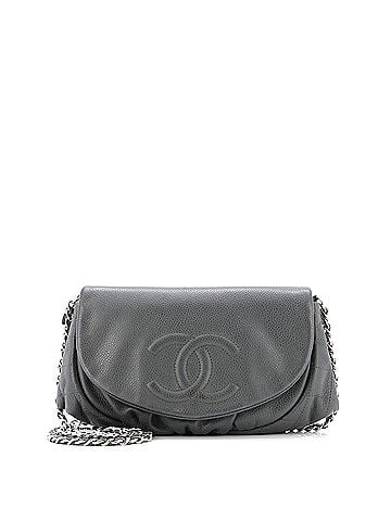 Chanel Half Moon Wallet on Chain Caviar (view 1)