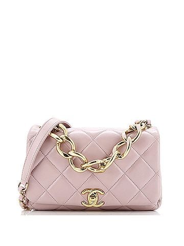 Chanel Color Match Flap Bag Quilted Lambskin Mini (view 1)