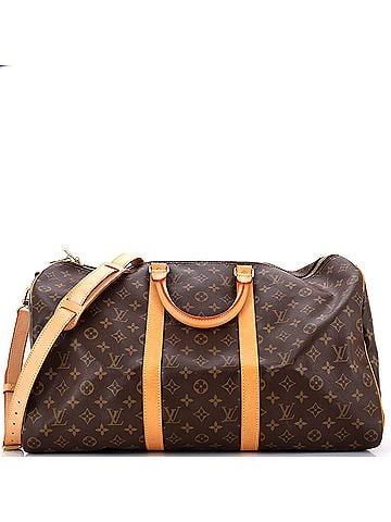 Louis Vuitton Keepall Bandouliere Bag Monogram Canvas 50 (view 1)