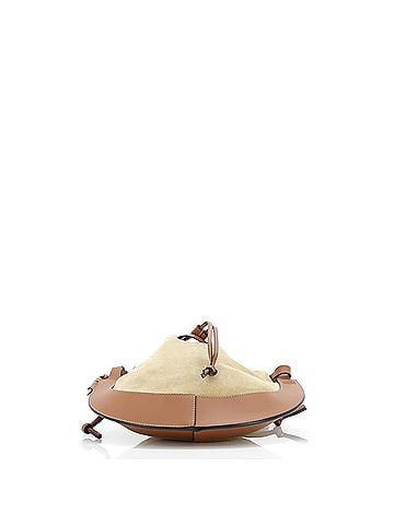 Loewe Horseshoe Crossbody Bag Suede with Leather Small (view 2)