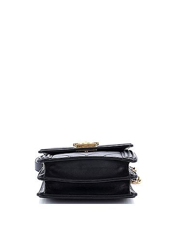 Chanel North South Boy Flap Bag Chevron Lambskin Small (view 2)