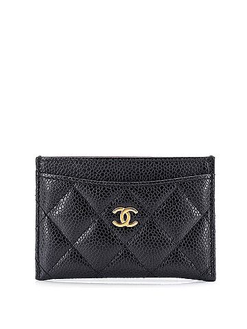 Chanel Classic Card Holder Quilted Caviar (view 1)