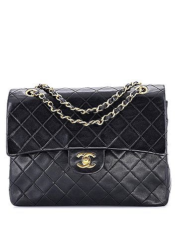 Chanel Vintage Square CC Flap Bag Quilted Lambskin Medium (view 1)