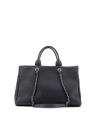 Chanel Coco Break Shopping Tote Caviar Large (view 2)