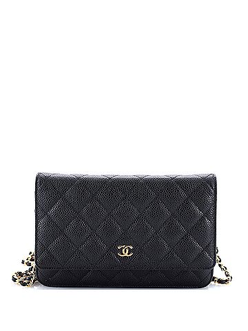 Chanel Wallet on Chain Quilted Caviar (view 1)