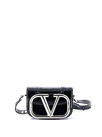 Valentino Garavani Supervee Crossbody Bag Patent Small (view 1)