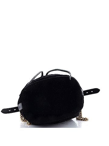 Gucci GG Marmont Bucket Bag Matelasse Velvet Small (view 2)