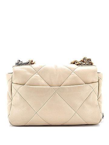 Chanel 19 Flap Bag Quilted Leather Medium (view 2)