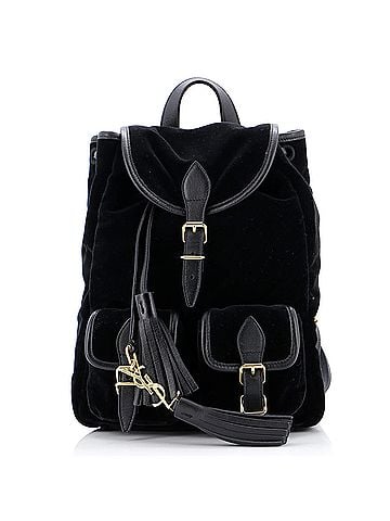 Saint Laurent Festival Backpack Velvet Small (view 1)