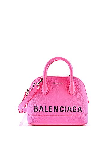 Balenciaga Logo Ville Bag Leather XXS (view 1)