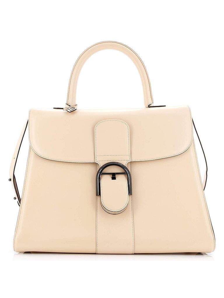 Delvaux 100% Leather Tan Brillant Top Handle Bag Leather GM One size - photo 1
