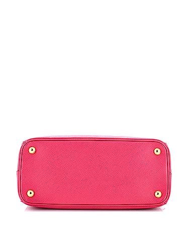 Prada Galleria Double Zip Tote Saffiano Leather Small (view 2)