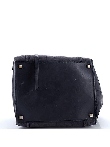 Céline Phantom Bag Crocodile Embossed Leather Medium (view 2)