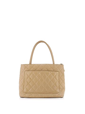 Chanel Medallion Tote Quilted Caviar (view 2)