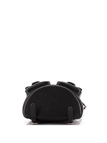 Chanel Duma Pockets Drawstring Backpack Quilted Caviar Small (view 2)