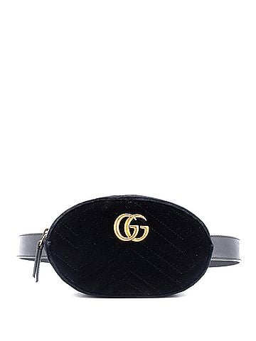 Gucci GG Marmont Belt Bag Matelasse Velvet (view 1)