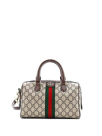 Gucci Ophidia Convertible Boston Bag GG Coated Canvas Small (view 1)