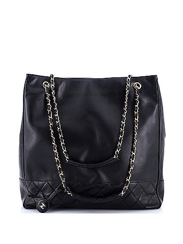 Chanel Vintage Shopping Tote Lambskin Large (view 1)