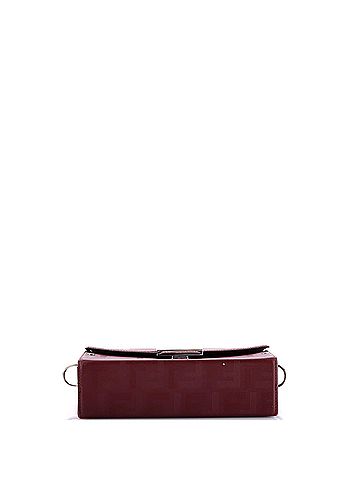 Fendi Baguette Soft Trunk Bag Zucca Leather (view 2)