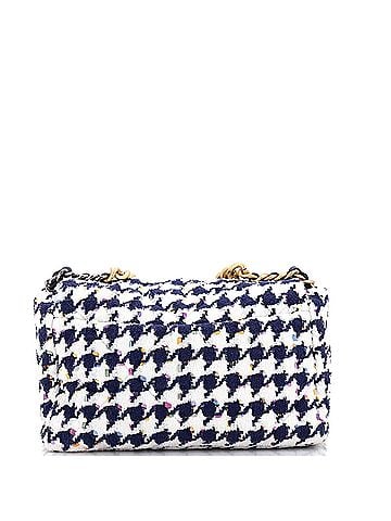 Chanel 19 Flap Bag Quilted Houndstooth Tweed and Ribbon Large (view 2)