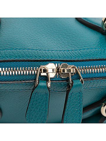 Gucci Mini Leather GG Charm Dome Satchel (view 2)