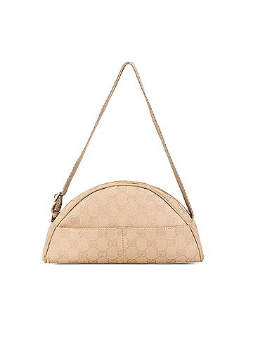 Gucci GG Canvas Half Moon Pochette (view 1)