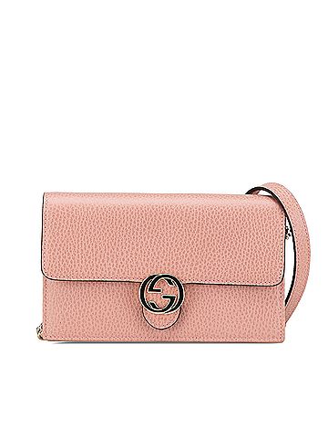 Gucci Interlocking G Dollar Wallet on Chain (view 1)