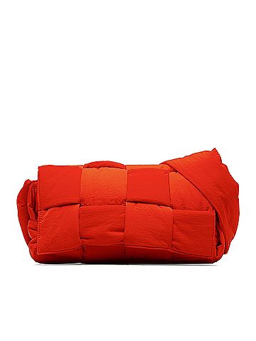 Bottega Veneta Nylon Intrecciato Padded Tech Cassette Crossbody (view 1)
