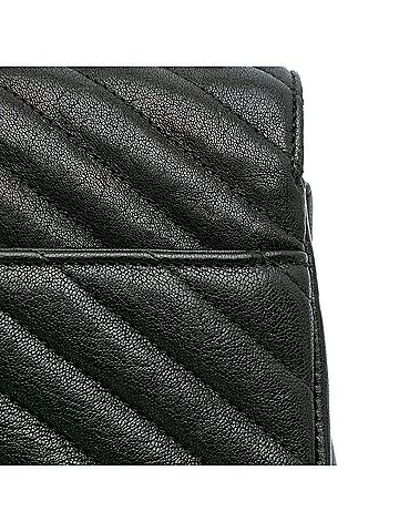 Saint Laurent Medium Monogram Chevron Sheepskin College Bag (view 2)