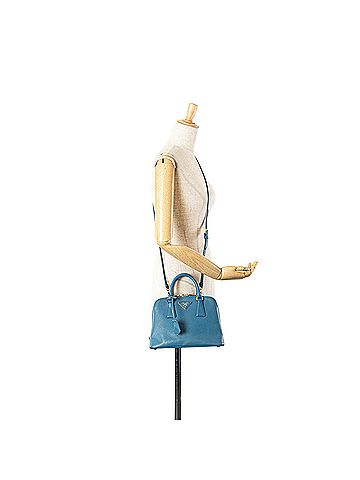 Prada Small Saffiano Lux Promenade Satchel (view 2)